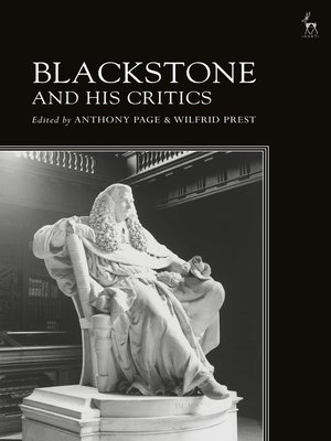 cover image of Blackstone and His Critics